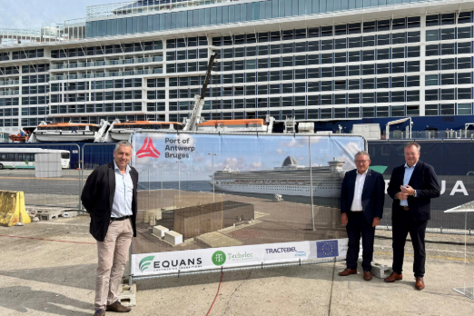 Work Begins on Zeebrugge Shore Power Set for Operations in 2027