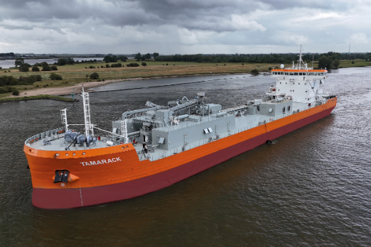 Holland Shipyards Delivers Diesel-Electric Cement Carrier