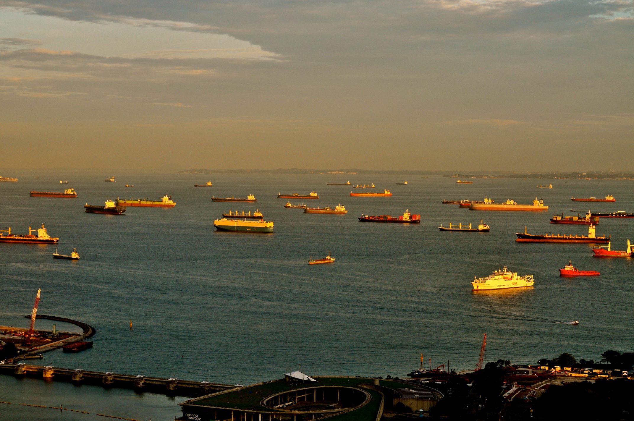 Three Vessels Arrested in Singapore
