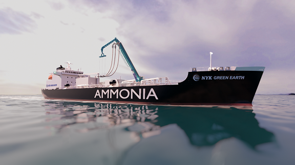 NYK Works on Ammonia Bunkering Boom