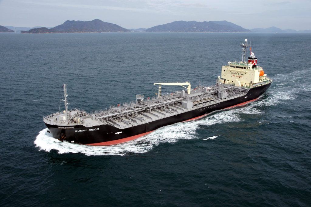 Asahi Tanker Completes Biofuel Trial