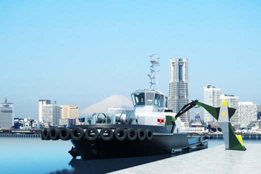 Japan's First Fully Battery-Powered Tugboat Project Launched