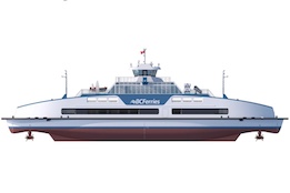 Canada's BC Ferries Orders Two Hybrid Diesel-Electric Newbuilds from Damen