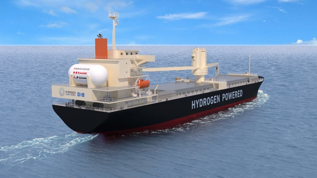 Hydrogen-Fuelled Ship Design Wins ClassNK Approval