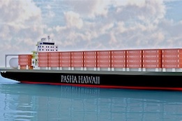 Pasha Hawaii's Two LNG-Powered Boxships to Be Built at Keppel Shipyard