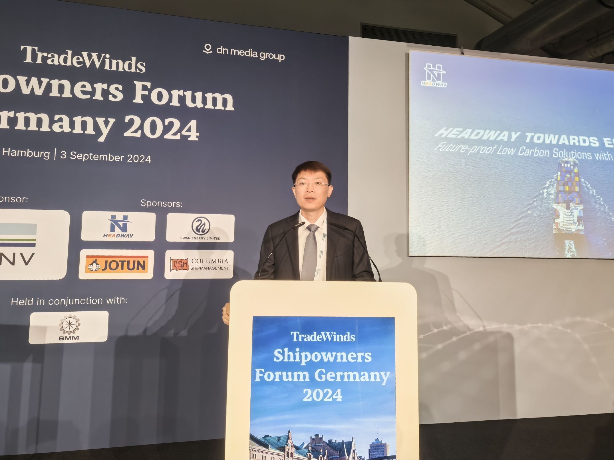 Headway Technology Showcases Decarbonisation Solutions at SMM 2024