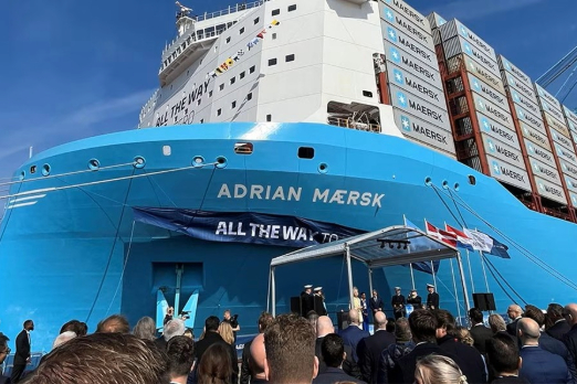 Maersk Completes First Sailing on 100% Ethanol Marine Fuel