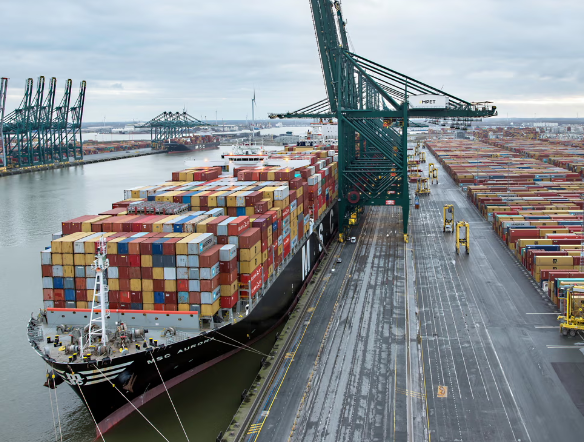 Port of Antwerp Takes on Larger Container Ships