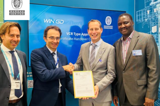 WinGD's Variable Compression Technology for Dual-Fuel Engines Wins BV Approval