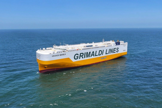 Grimaldi Takes Delivery of New Ammonia-Ready Vessel from China