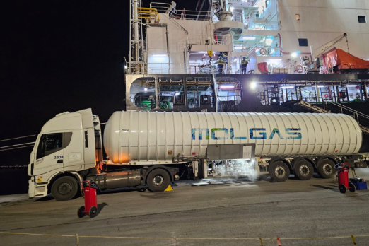Molgas Group Launches LNG Bunker Supply in France