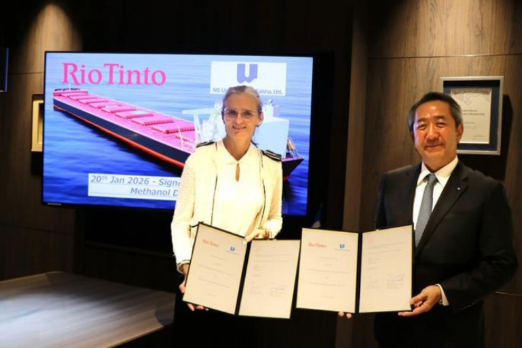 NSU to Charter Two Methanol Dual-Fuel Bulkers to Rio Tinto