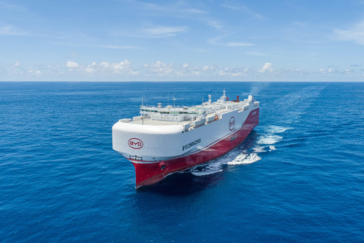 BYD Adds Seventh LNG Dual-Fuel Carrier to Its Fleet