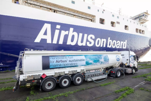 Airbus Tries Out Biofuel Bunkers