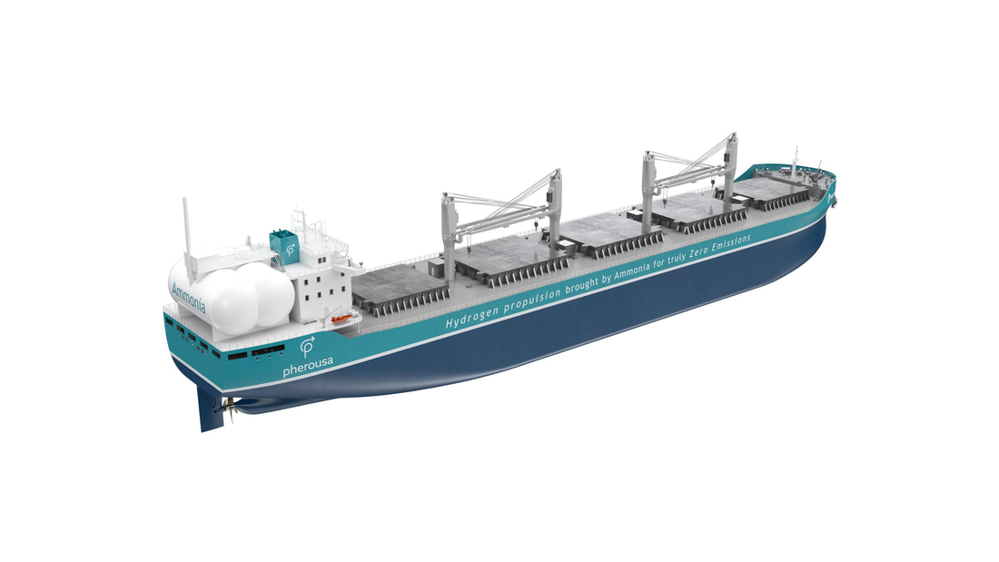 Hydrogen-fuelled Newbuilds Come With Onboard Ammonia Crackers