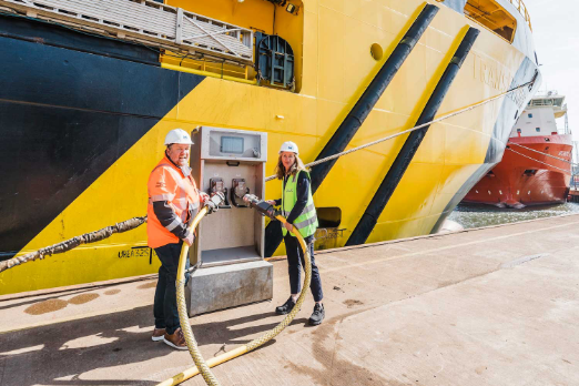 Scottish Port Claims Shore Power First