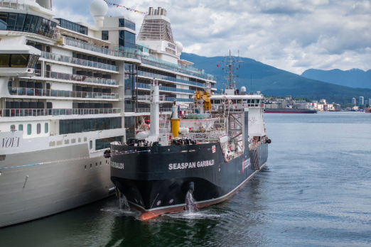 Seaspan Energy Supplies LNG to Cruise Ship in Vancouver for First Time