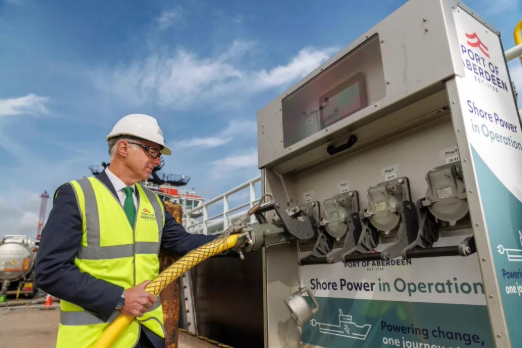 Shore Power Now Live at Scotland's Port of Aberdeen