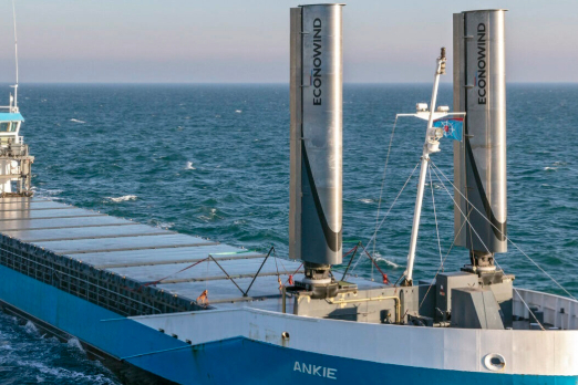 Wind Power Can Reduce Ship's Bunker Consumption by 12% Annually: Study