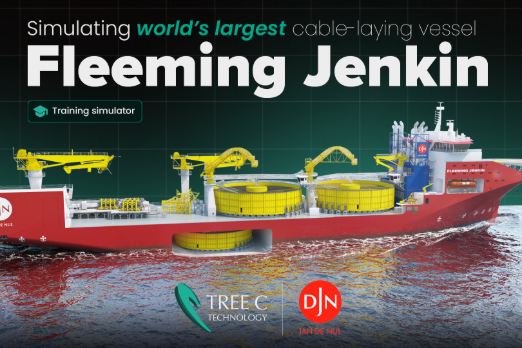 Tree C to Develop Simulator for Jan De Nul's Methanol-Fuelled Vessel