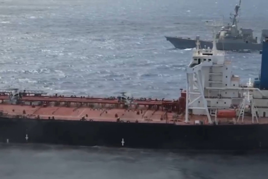 US Intercepts Another Sanctioned Tanker in the Indian Ocean