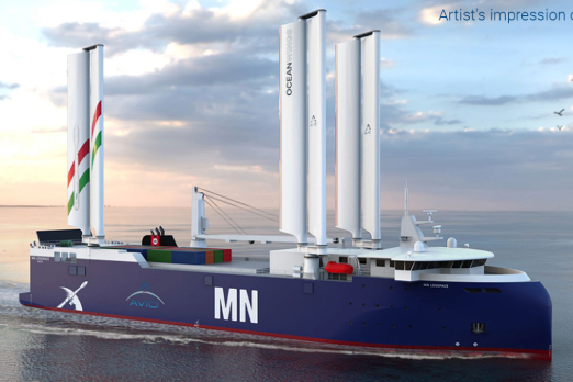 Compagnie Maritime Nantaise Orders Wind-Assisted RoRo Vessel