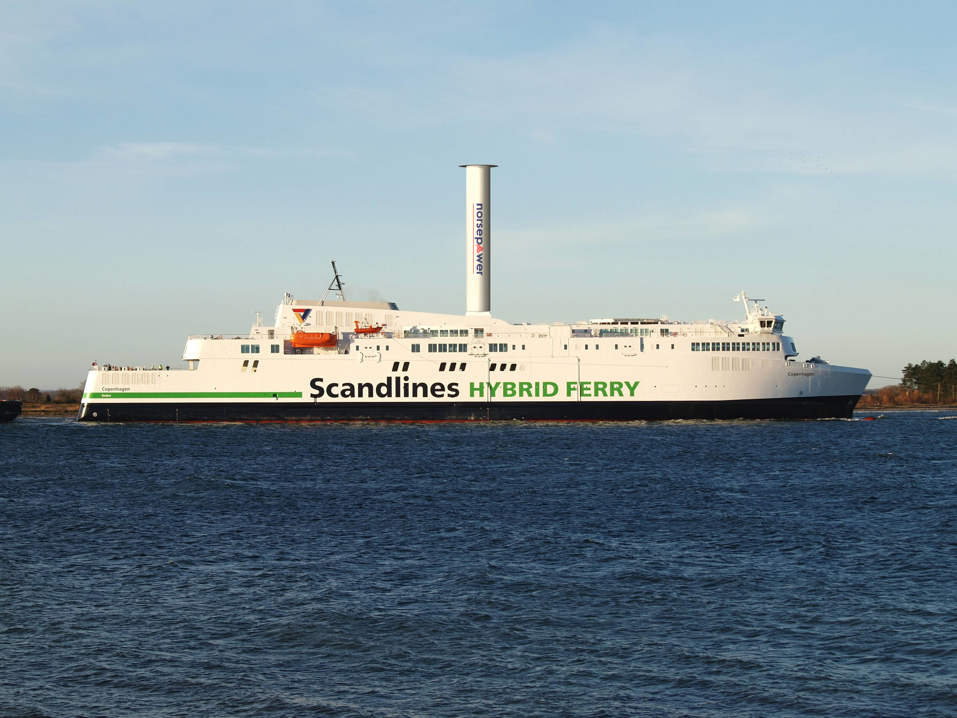 Baltic Ferry to Install 'Rotor Sail' Technology