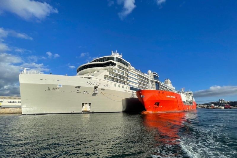 Shell Completes Gibraltar's First Cruise Ship LNG Bunkering