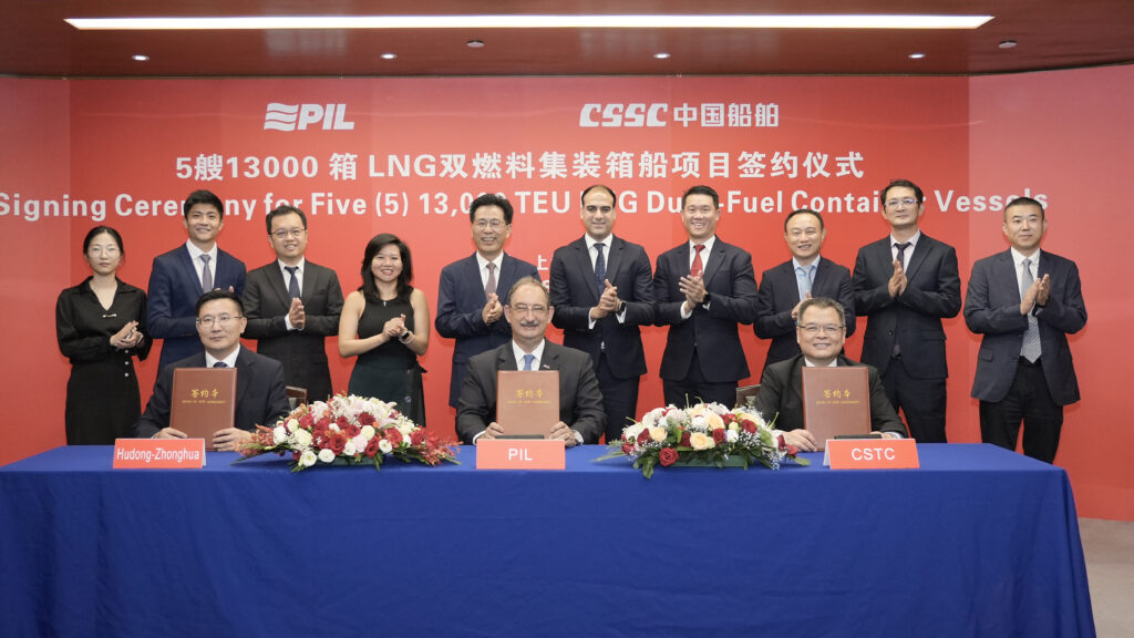Pacific International Lines Orders Five New LNG-Fuelled Boxships
