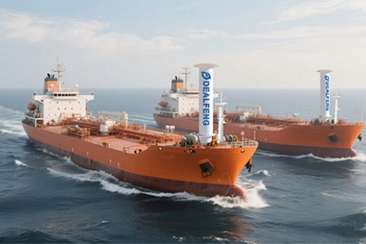 Hungze to Equip New Tankers with Wind-Propulsion System