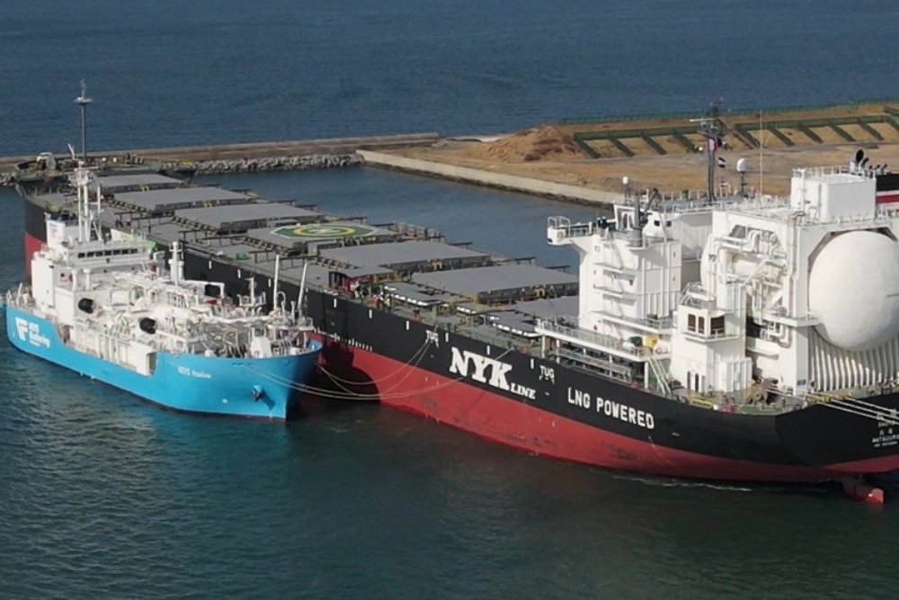 Japanese LNG Bunkering Vessel Completes 100th LNG Bunkering Operation