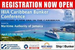 Registration for the IBIA Caribbean Bunker Conference is Now Open