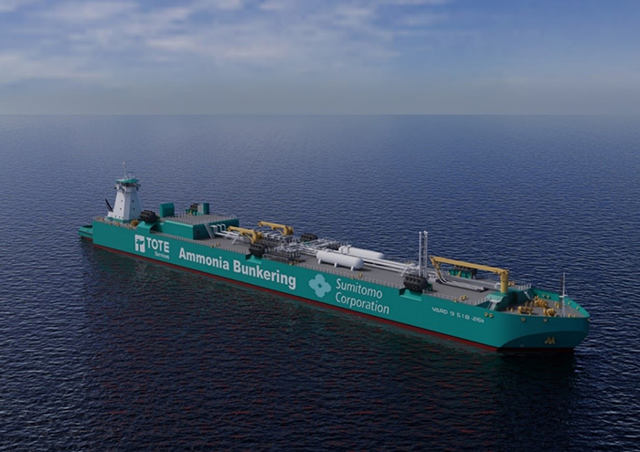 First US Approval for Ammonia Bunker Barge