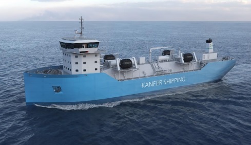 Kanfer Shipping Orders Two LNG Bunker Barges