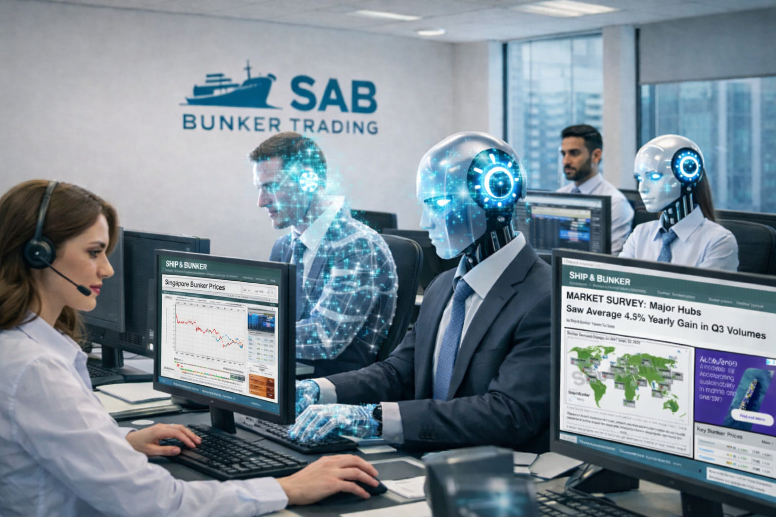 FEATURE: AI Will Not Replace Bunker Traders. Will it?