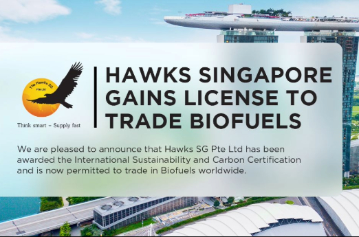 Hawks Group's Singapore Office Wins ISCC Certification