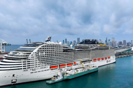 Shell Fuels MSC Cruises' LNG Ship in Miami Before Maiden Voyage