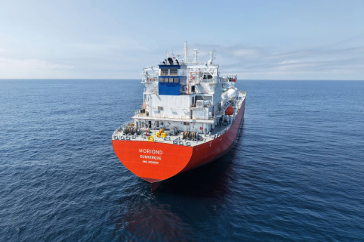 Exmar Takes Delivery of LPG Dual-Fuel Gas Carrier