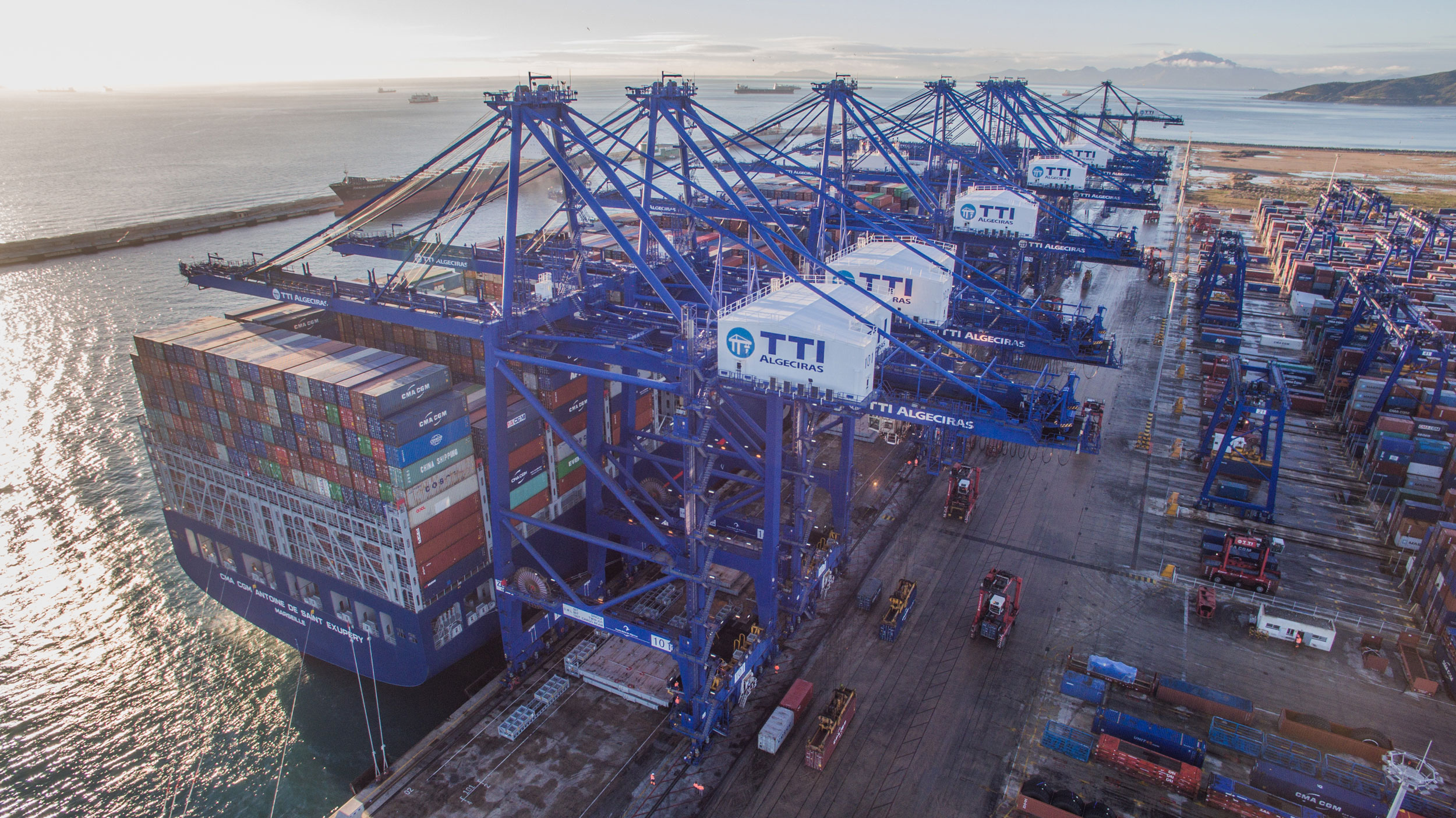 CMA CGM Buys Half of Algeciras Container Terminal