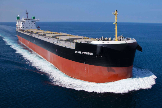 Tsuneishi Hands Over World's First Dual-Fuel Methanol Kamsarmax Bulker
