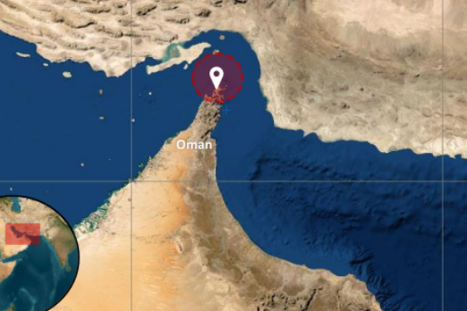 Tugboat Hit by Projectiles Off Oman