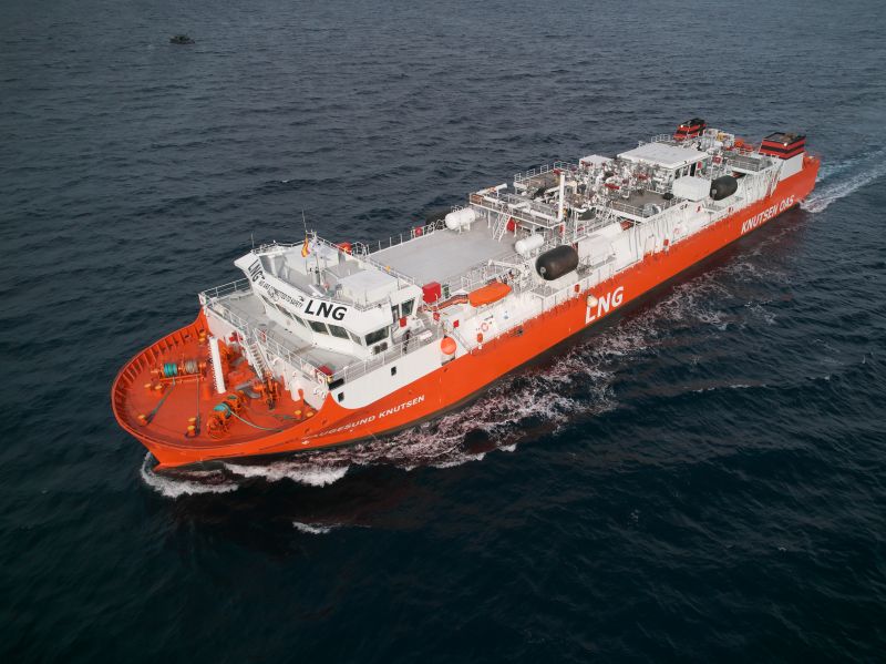 LNG Bunker Barge Delivered in Spain