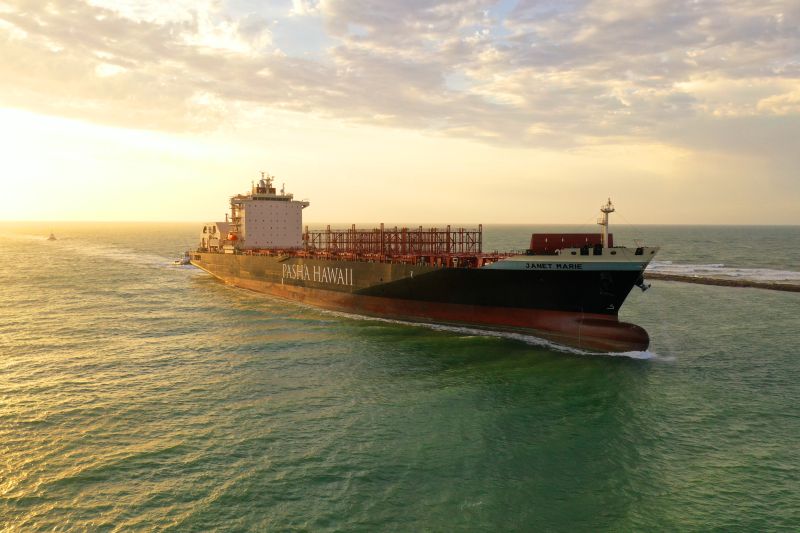 Pasha Group's Second LNG-Fuelled Boxship Completes Sea Trials