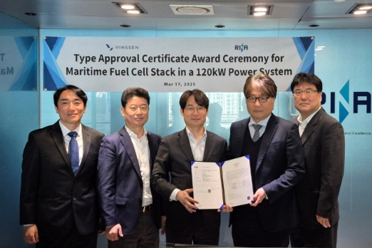 Vinssen's Fuel Cell System Gets Class Approval