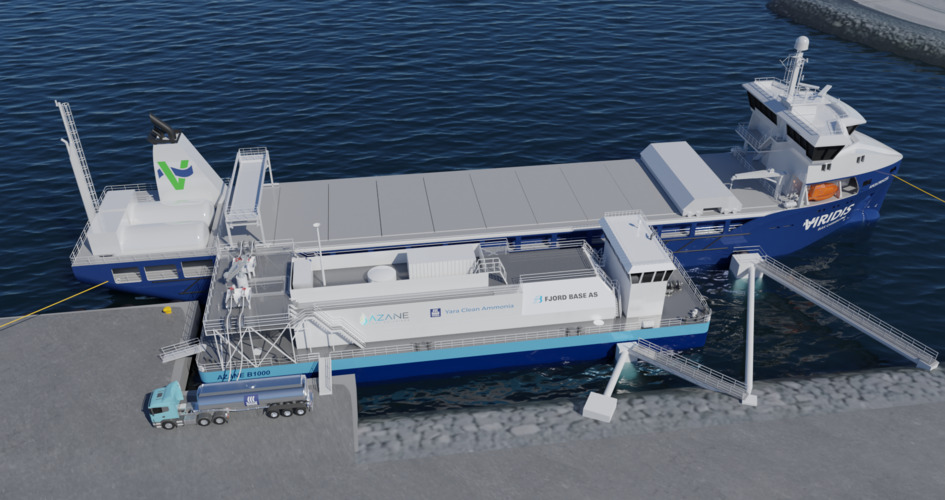 Norway Grants Safety Permit to Ammonia Bunkering Terminal