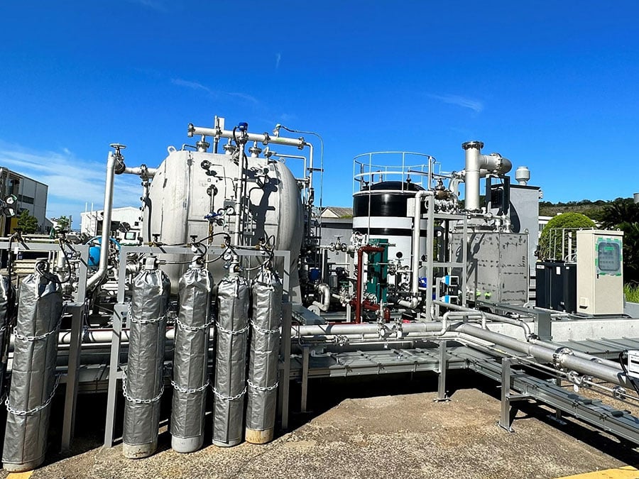 Mitsubishi Shipbuilding Tests Ammonia Handling System for Ships