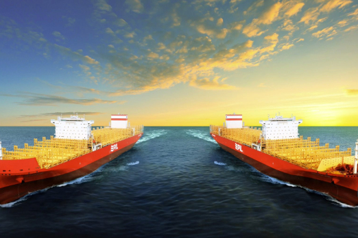 PIL Names Two LNG-Fuelled Boxships in Shanghai