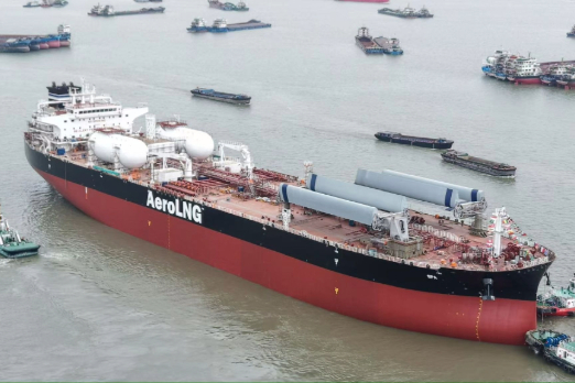 Union Maritime's Ship Now Fitted with Wind Propulsion System from Bar Technologies