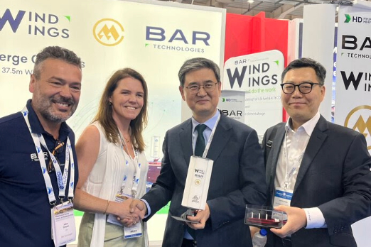 HD Hyundai and BAR Technologies Partner on Wind-Assisted Propulsion
