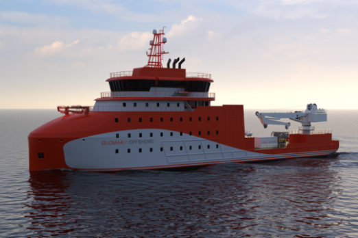 C-Job and Glomar Unveil Support Ship Design with Methanol and Battery Capability